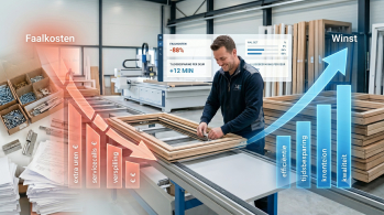 Faalkosten in de kozijnenfabriek: Bereken uw winst met complete hang- en sluitwerksets