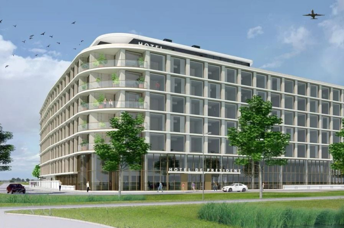 Nieuwbouw Hotel De President te Hoofddorp