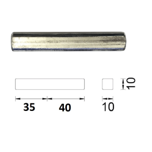 D4E HEFSCHUIFBESLAG MONTAGESET KRUK/KOM 165MM DD67MM