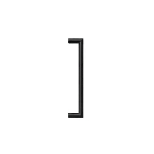 D4E DEURGREEP TT Ø32 /0300-0500 PR RVS BLACK TEFLON