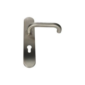 D4E DEURKRUK OP SCHILD 45X245 RVS PC72 U-19MM R-WIJZEND