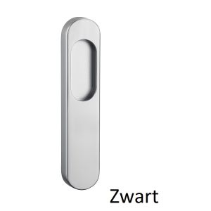 D4E SCHUIFDEURKOM SKG OPSCHROEF BUITEN ZWART ALU 185X40X16