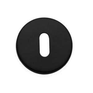 D4E ZWART RVS ROND SLEUTELROZET DEURDIKT 37-65MM