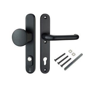 D4E VH-BESLAG ZWART ALU 40X246/16/9 AFGER DU/KR KTB U21 PC92/66-74/L/R