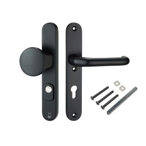 D4E VH-BESLAG ZWART ALU 40X246/16/9 AFGER DU/KR KTB U21 PC72/36-59/L/R