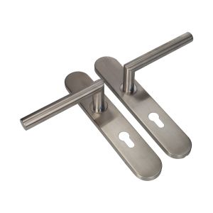 D4E DEURKRUK OP SCHILD 45X245 RVS PC72 L-19MM L/R