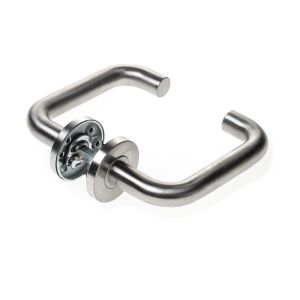 D4E DEURKRUK OP ROZET (EXCL. PC) RVS304 U/D- DESIGN