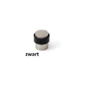 D4E DEURSTOP RVS STAAND DIAMETER X HOOGTE 29X45 MM RVS304 ZWART