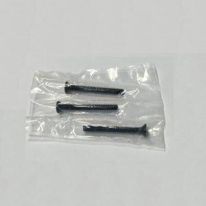 D4E SCHROEVENSET M6X65MM MAT ZWART VERZINKT