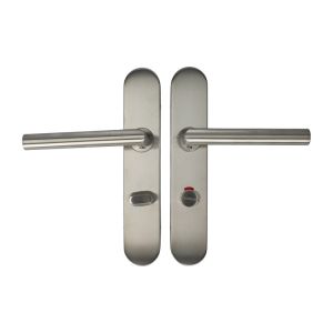 D4E DEURKRUK OP SCHILD 45X245 RVS WC72 L-19MM RECHTS